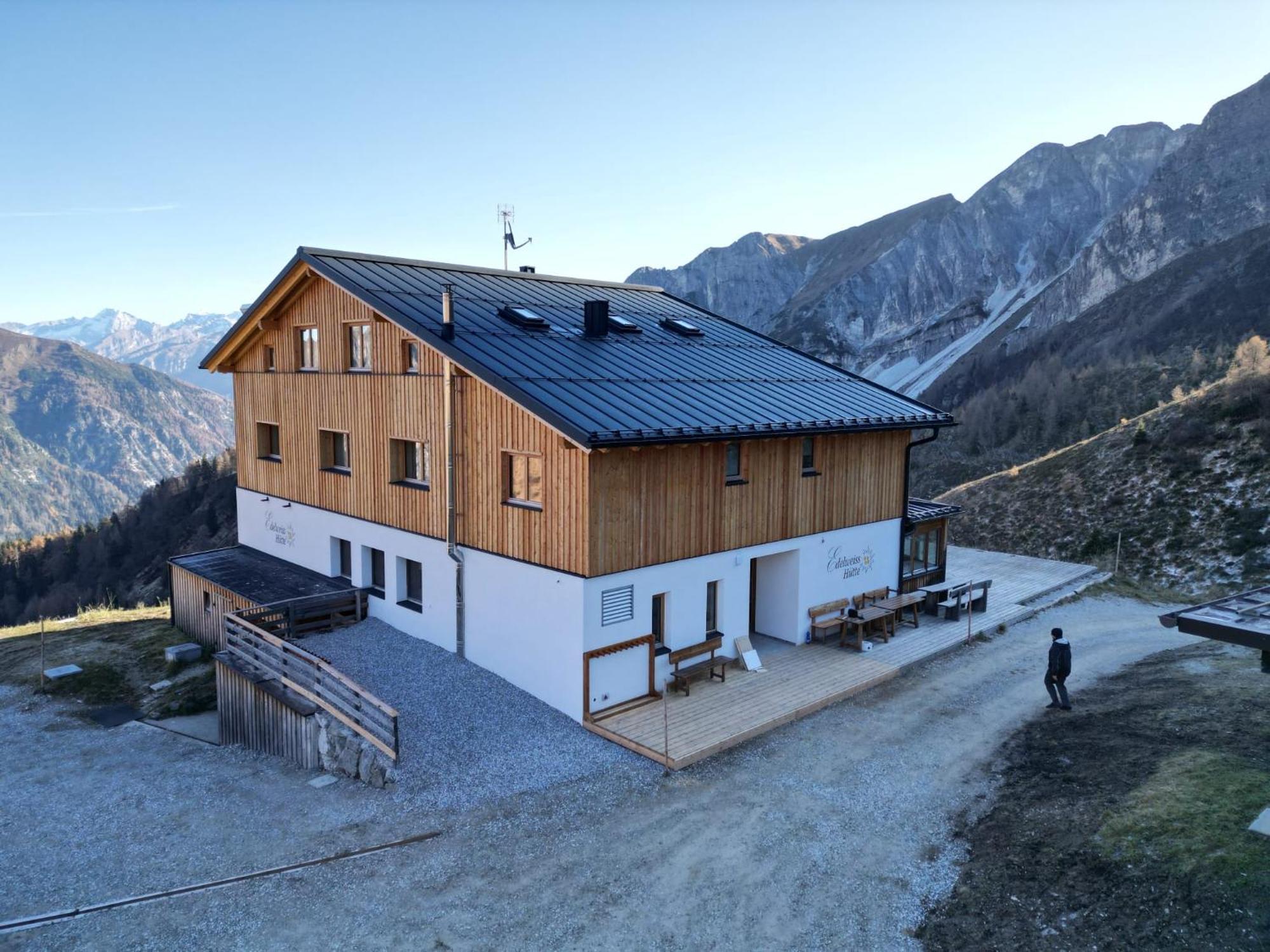 Berggasthaus Edelweisshütte Ladurns Fleres Exterior foto