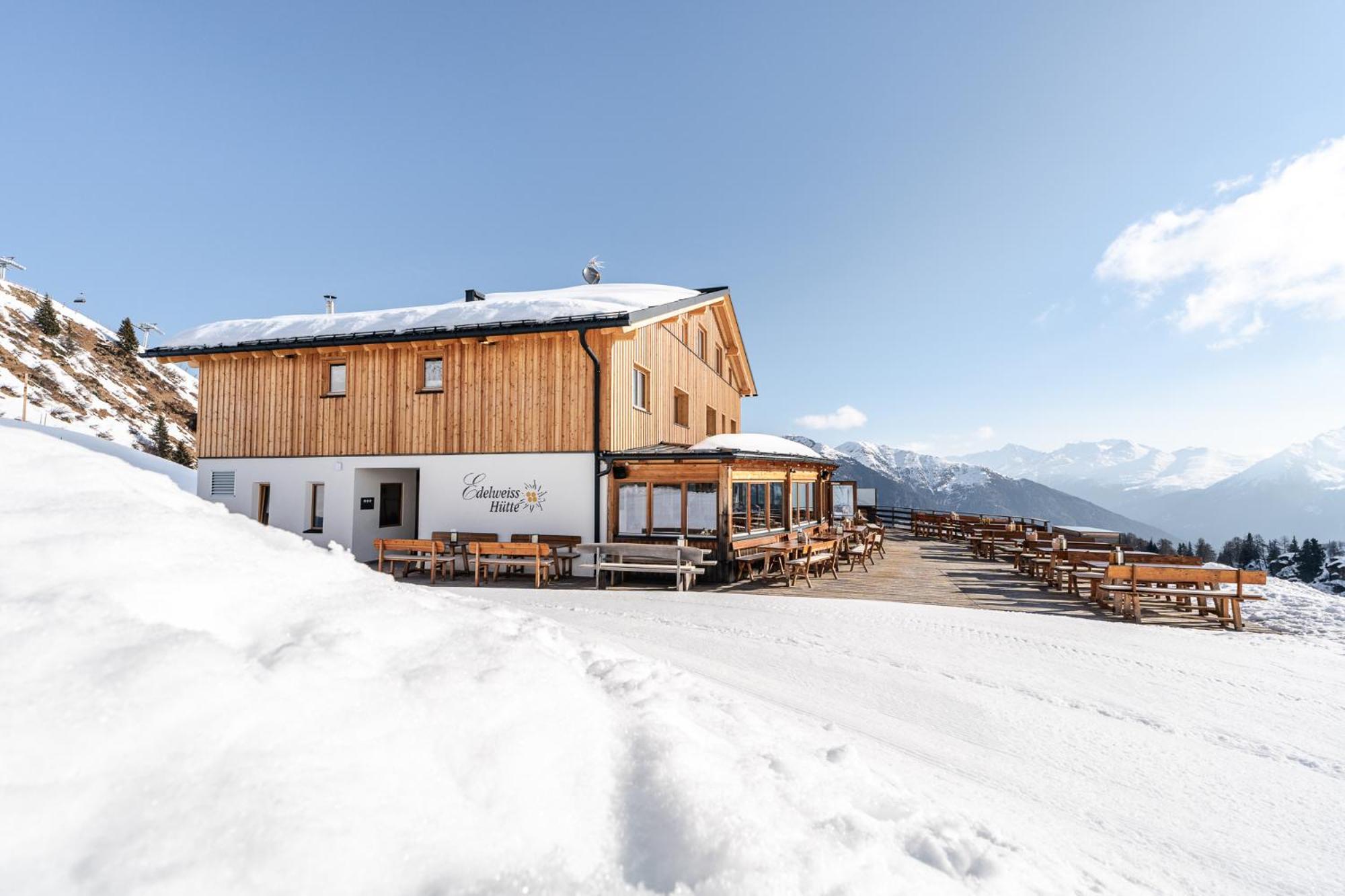 Berggasthaus Edelweisshütte Ladurns Fleres Exterior foto