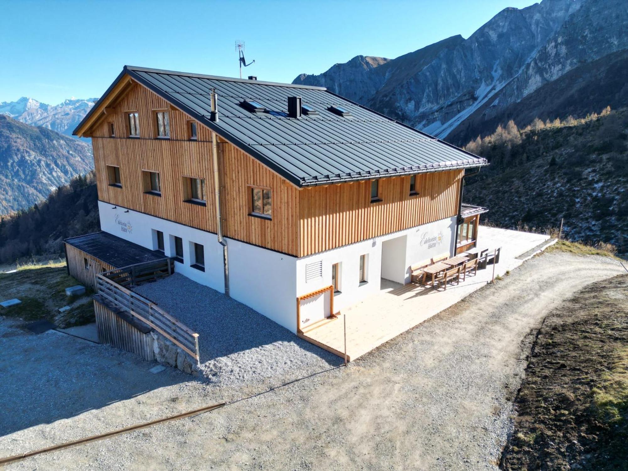 Berggasthaus Edelweisshütte Ladurns Fleres Exterior foto