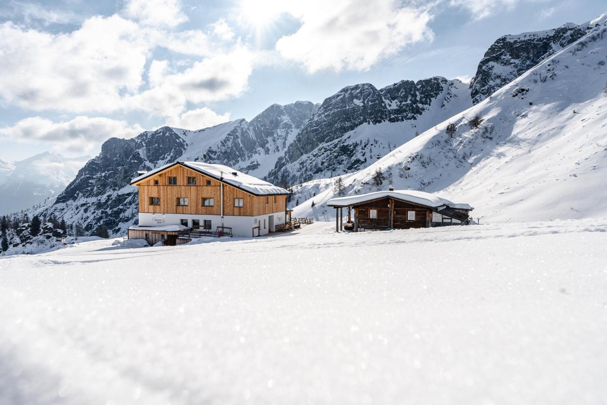 Berggasthaus Edelweisshütte Ladurns Fleres Exterior foto